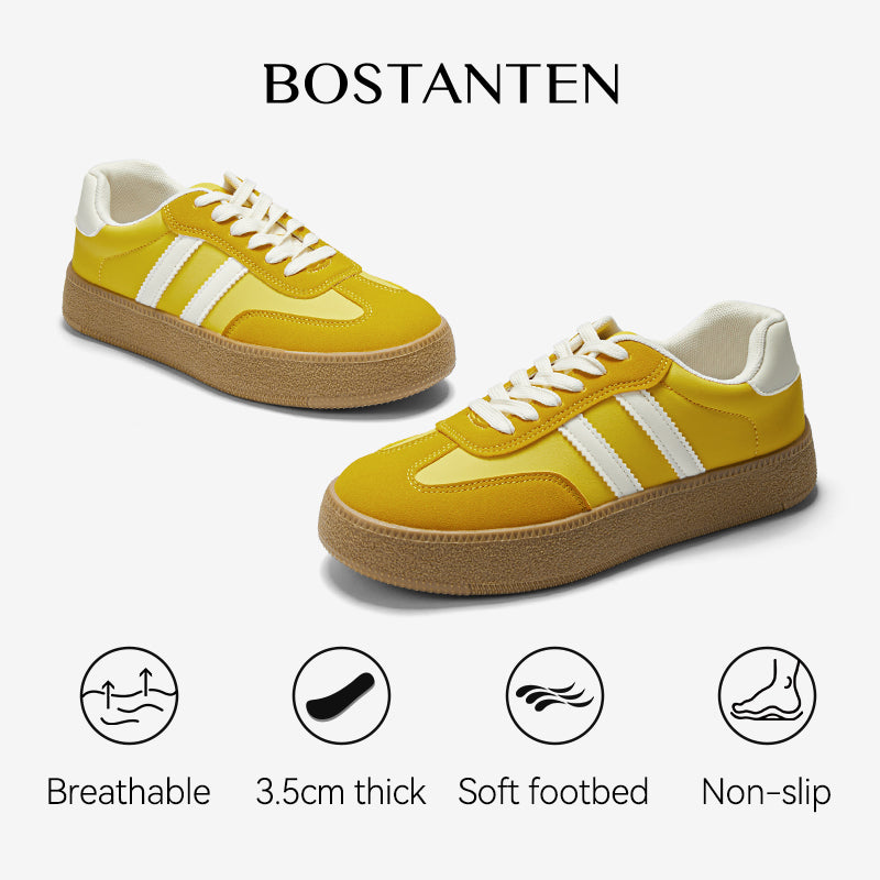 [Kelly Shoes] Bostanten Sepatu Sneakers Wanita Sam-ba Sepatu casual terbaru