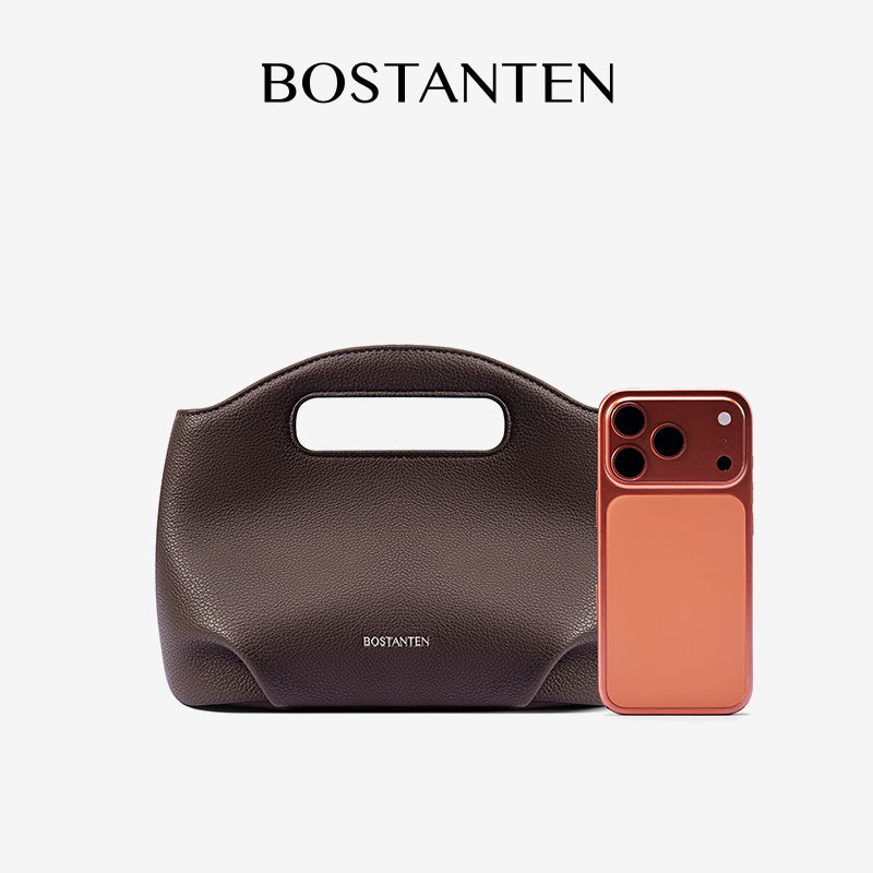 [Hudson Bag] BOSTANTEN Tas Selempang Wanita Mini Lucu - 3in1 Crossbody/Underarm/Tangan, Desain Handle Unik & Tali Adjustable