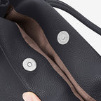 [Lock Tote Bag] BOSTANTEN Tas Tote Kulit PU Tas Selempang Handbag Wanita Korean Style Tote Bag Wanita