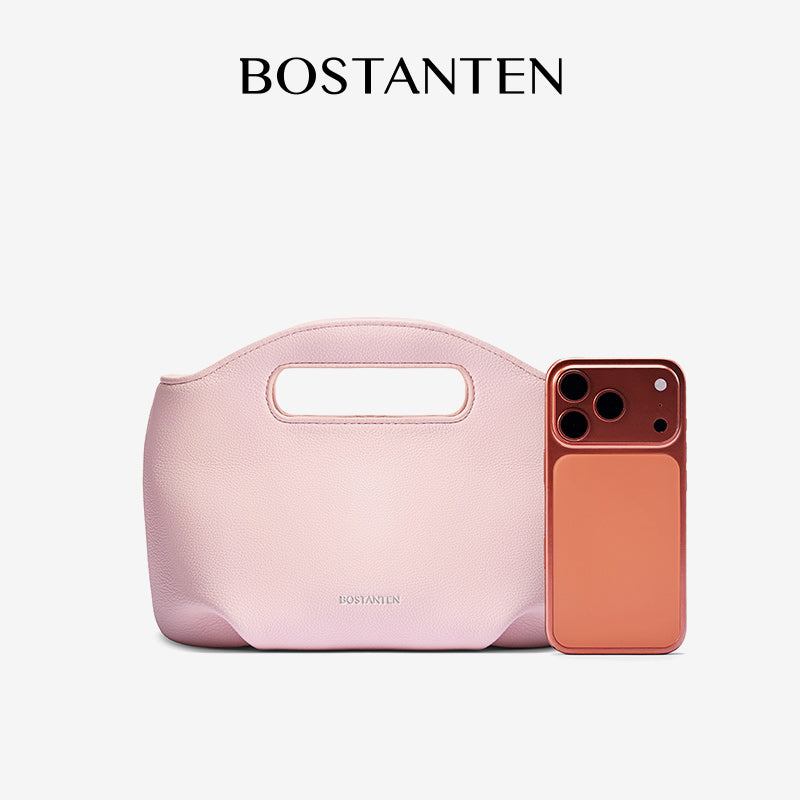 [Hudson Bag] BOSTANTEN Tas Selempang Wanita Mini Lucu - 3in1 Crossbody/Underarm/Tangan, Desain Handle Unik & Tali Adjustable