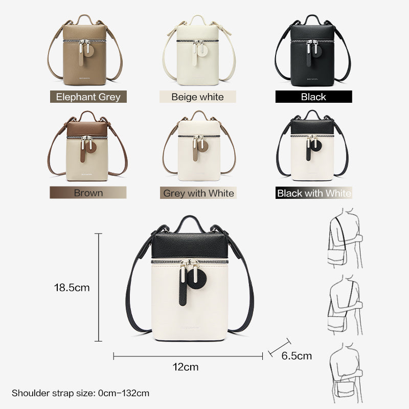 [Mini Cendy Bag] BOSTANTEN Tas Wanita Mini – Satchel Multifungsi Anti Air