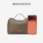 [Vanity Bag] BOSTANTEN Tas Selempang Wanita Premium Kulit Sintetis & Suede - Multifungsi 3in1 Handheld Crossbody Bag
