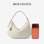 [Loop Bag] BOSTANTEN Tas Selempang Wanita Tas Tangan Silinder Premium Kulit Multi Carry Hand/Underarm/Crossbody Fashion