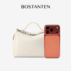 [Vanity Bag] BOSTANTEN Tas Selempang Wanita Premium Kulit Sintetis & Suede - Multifungsi 3in1 Handheld Crossbody Bag