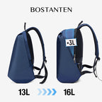 Bostanten Liteflex Tas Ransel Pria Tas Laptop Expandable Anti Air Backpack Kerja Sekolah Kuliah Travelling Outdoor