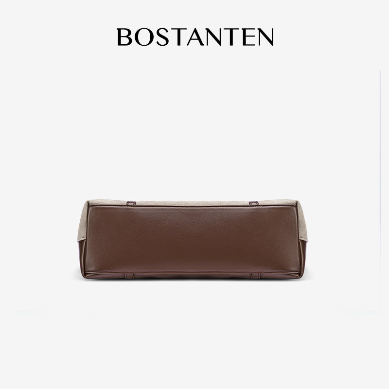 [Book Tote Bag] BOSTANTEN Totebag Dua Sisi – Tas Bahu Besar Elegan Bergaya Korea