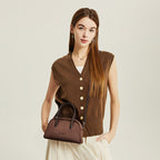 [Alma Bag] BOSTANTEN Tas Selempang Wanita Kain Kulit Suede Sling Bag Handbag Shoulder Bag