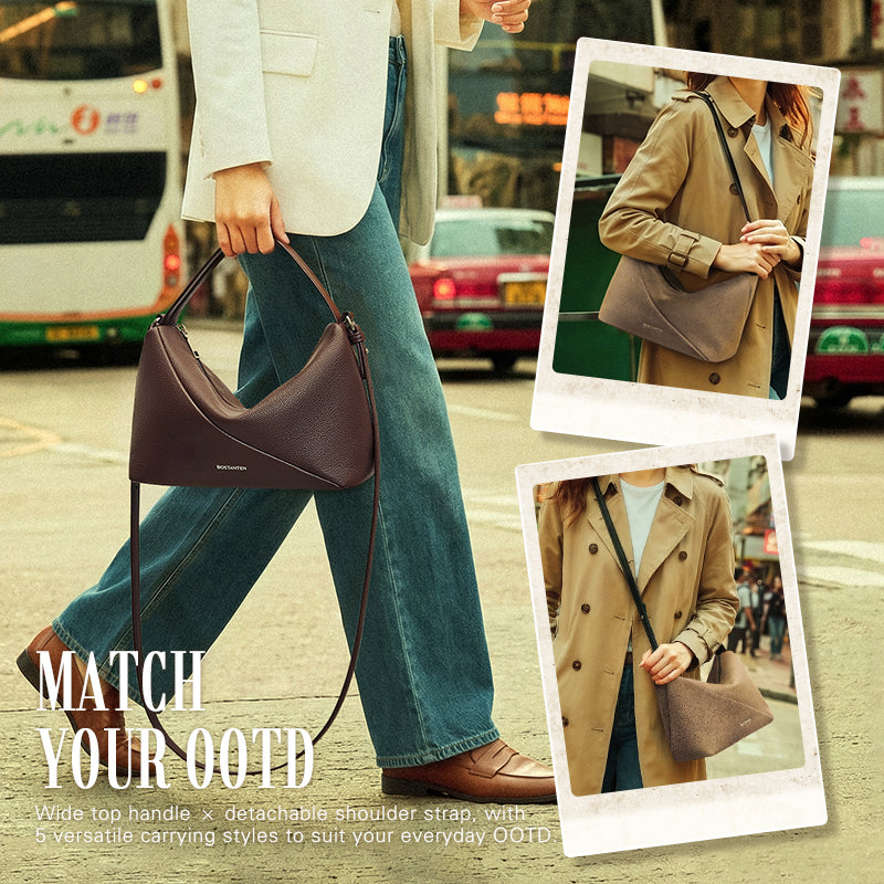 [Pouch Bag] BOSTANTEN Tas Selempang Tas Wanita Bag Woman's Fashion Bag Top Handle Bag