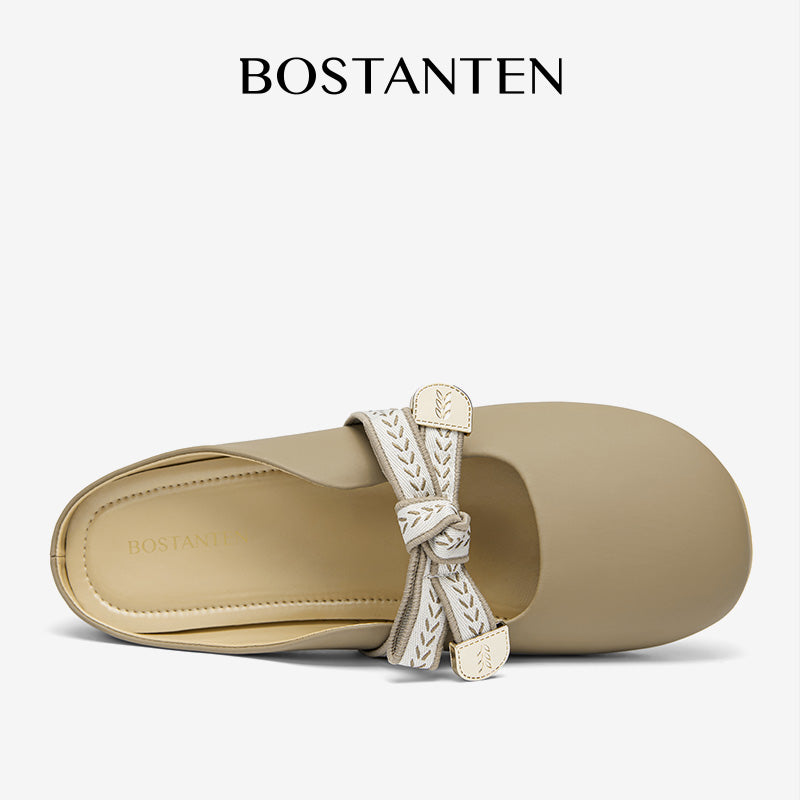 [Gina Flatshoes] Bostanten shoes Sepatu Wanita Sandal Mules Style