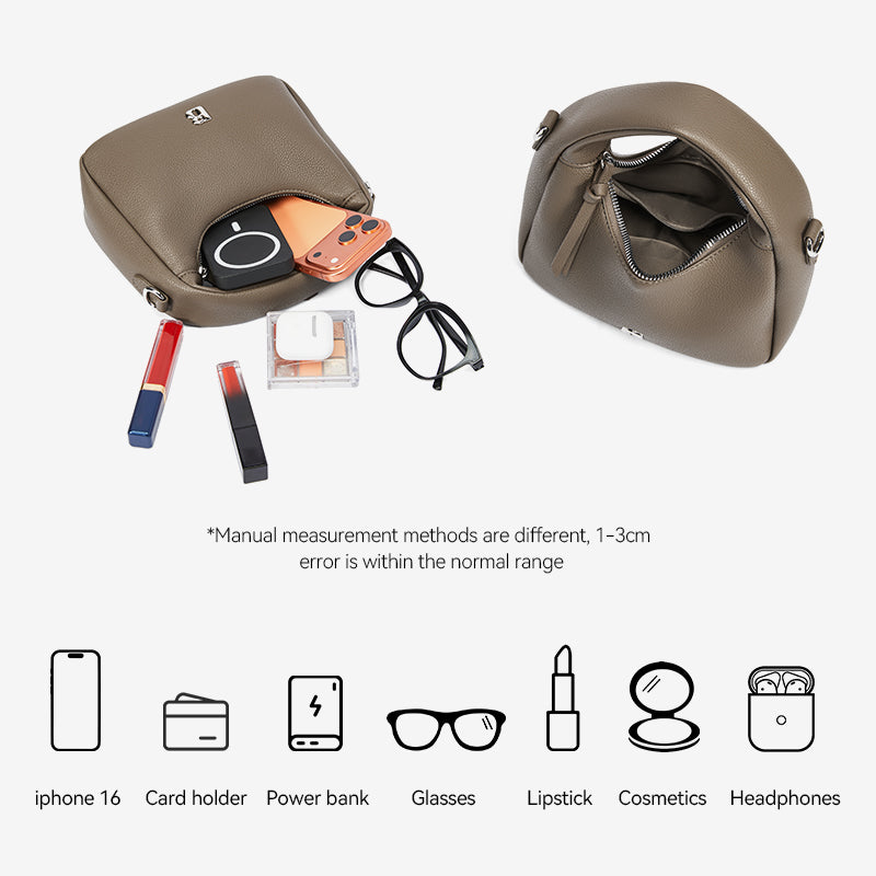 [Wander Bag] BOSTANTEN Tas Selempang Mini 3 Cara Pakai (Tali Tangan, Samping, Silang) Desain Compact Premium Fashion