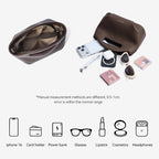[Hudson Bag] BOSTANTEN Tas Selempang Wanita Mini Lucu - 3in1 Crossbody/Underarm/Tangan, Desain Handle Unik & Tali Adjustable