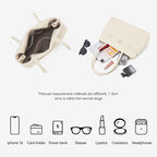 [Lock Tote Bag] BOSTANTEN Tas Tote Kulit PU Tas Selempang Handbag Wanita Korean Style Tote Bag Wanita