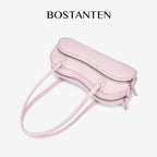 [Bobo Bag] BOSTANTEN Tas tangan wanita mode baru Tas Bahu Tas Bowling Desain