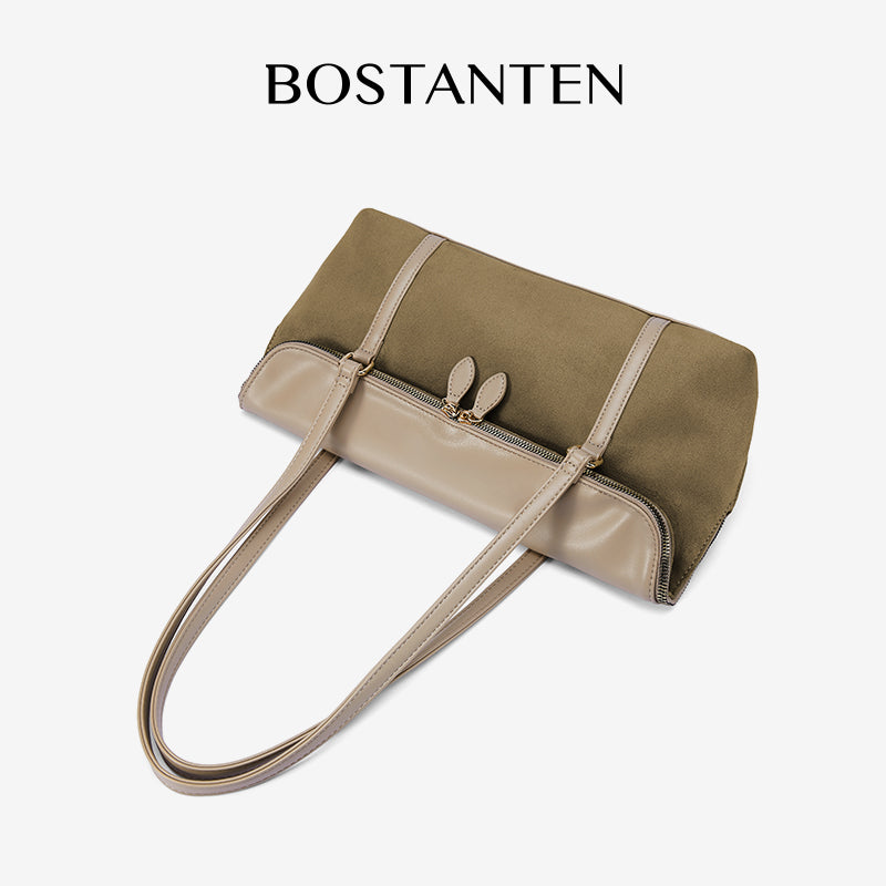 [Book Tote Bag] BOSTANTEN Totebag Dua Sisi – Tas Bahu Besar Elegan Bergaya Korea