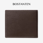 BOSTANTEN Dompet Lipat Pria Kulit PU Dengan Berbagai Motif