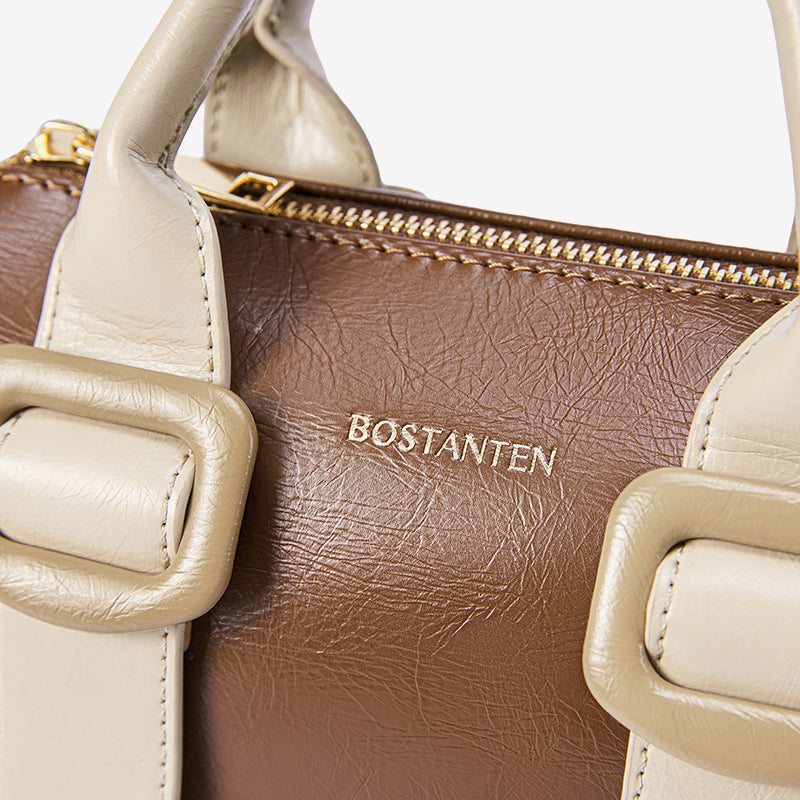 [Puff Ice Cream Bag] BOSTANTEN Tas Selempang Wanita Tas Tangan Elegan Fashion Lona Bag