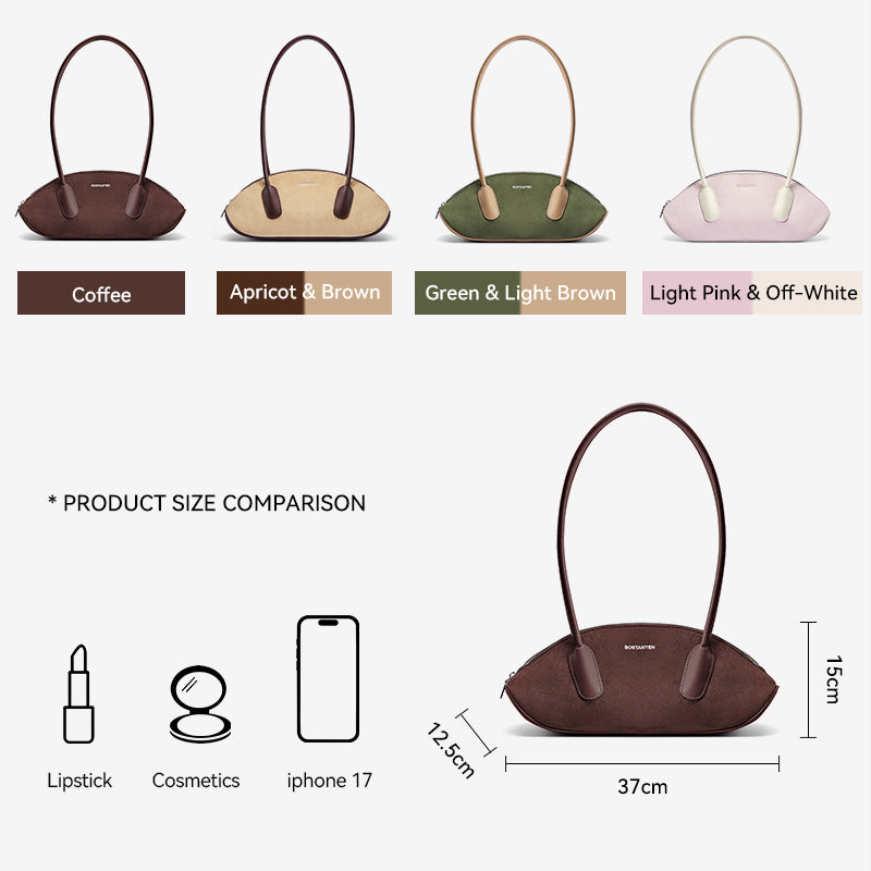 [Flora Bag] BOSTANTEN Tas Wanita Kecil Shoulder Bag Mini Tas Bahu Fashion Cewek Tas Tangan Fashion Tas Rugby