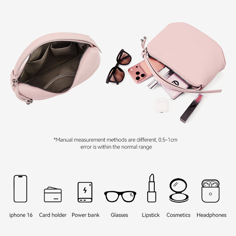 [Loop Bag] BOSTANTEN Tas Selempang Wanita Tas Tangan Silinder Premium Kulit Multi Carry Hand/Underarm/Crossbody Fashion