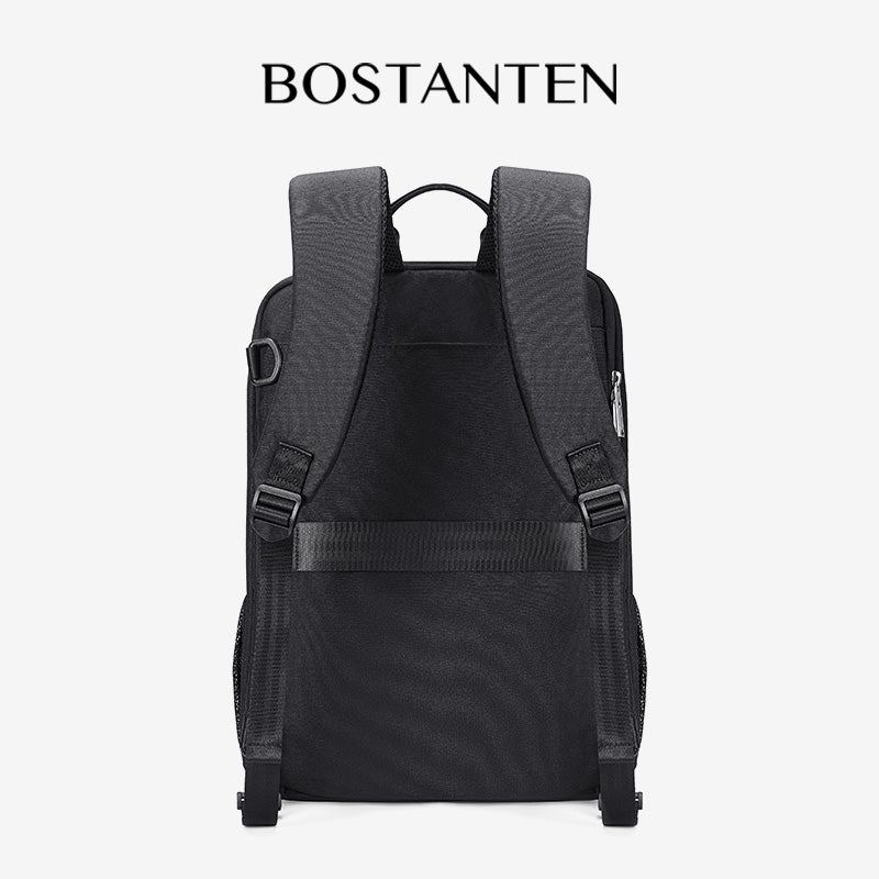 Bostanten Dualpack Bag Tas Ransel Pria Expandable Tas Laptop Anti Air untuk Kerja Bisnis Sekolah Kuliah