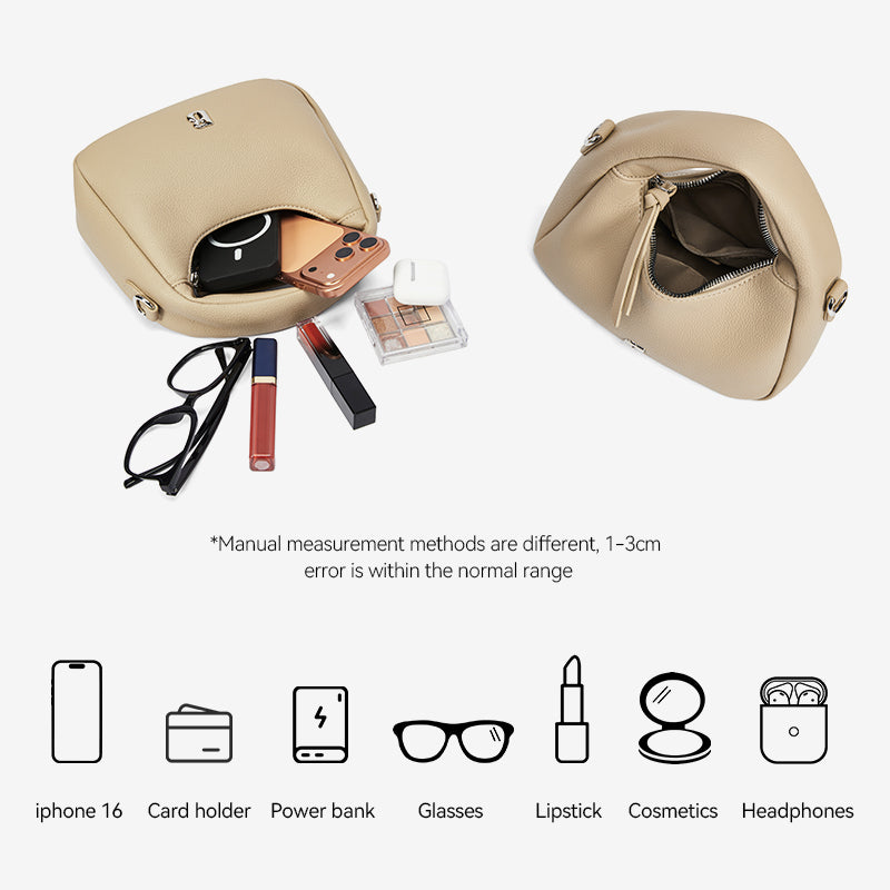 [Wander Bag] BOSTANTEN Tas Selempang Mini 3 Cara Pakai (Tali Tangan, Samping, Silang) Desain Compact Premium Fashion