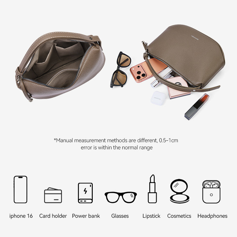 [Loop Bag] BOSTANTEN Tas Selempang Wanita Tas Tangan Silinder Premium Kulit Multi Carry Hand/Underarm/Crossbody Fashion
