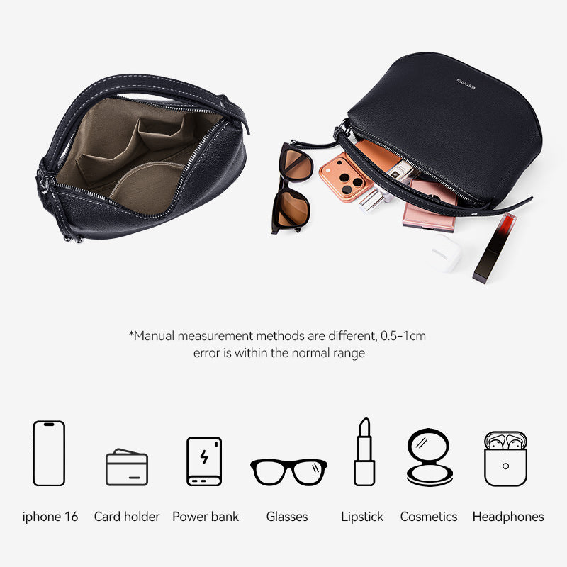 [Loop Bag] BOSTANTEN Tas Selempang Wanita Tas Tangan Silinder Premium Kulit Multi Carry Hand/Underarm/Crossbody Fashion