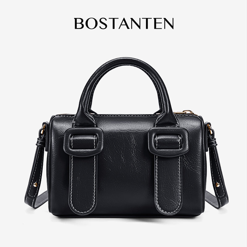 [Puff Ice Cream Bag] BOSTANTEN Tas Selempang Wanita Tas Tangan Elegan Fashion Lona Bag