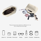 [Hudson Bag] BOSTANTEN Tas Selempang Wanita Mini Lucu - 3in1 Crossbody/Underarm/Tangan, Desain Handle Unik & Tali Adjustable