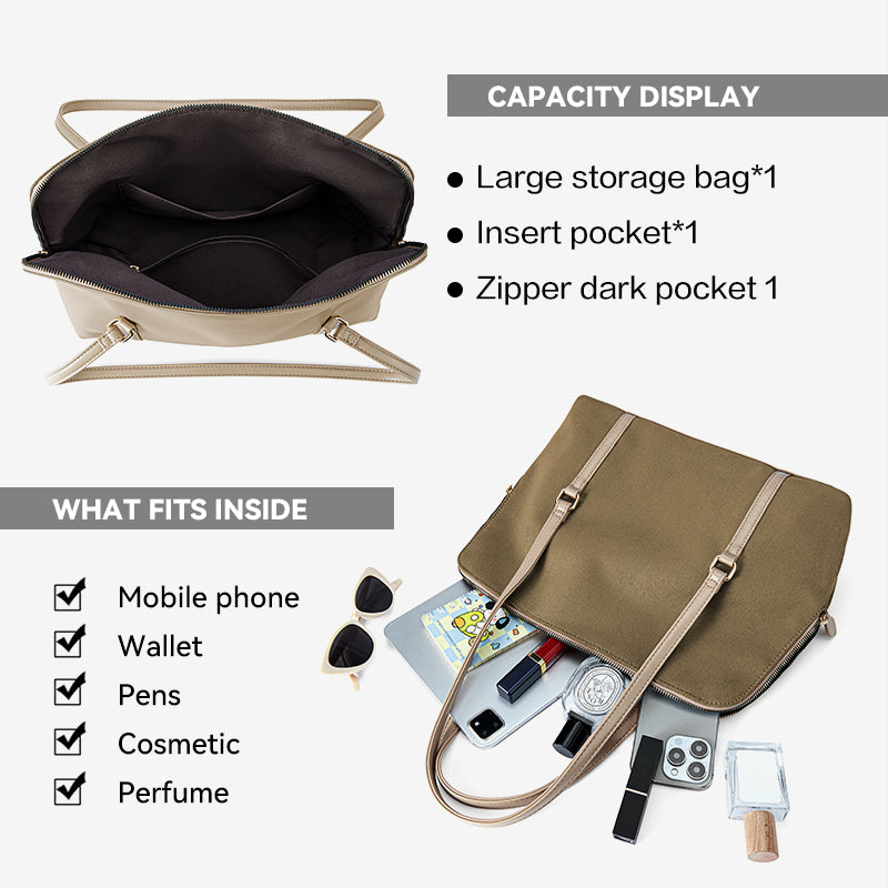 [Book Tote Bag] BOSTANTEN Totebag Dua Sisi – Tas Bahu Besar Elegan Bergaya Korea