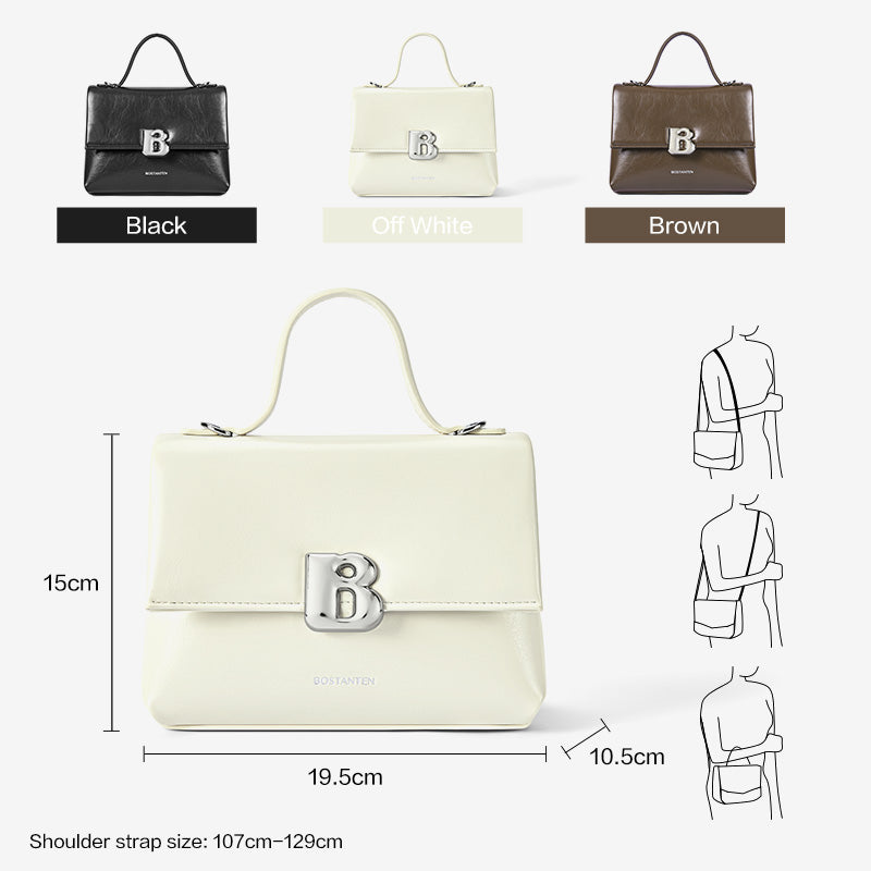 [Nathalie Bag] BOSTANTEN Tas Selempang Wanita – Sling & Handbag Fashion