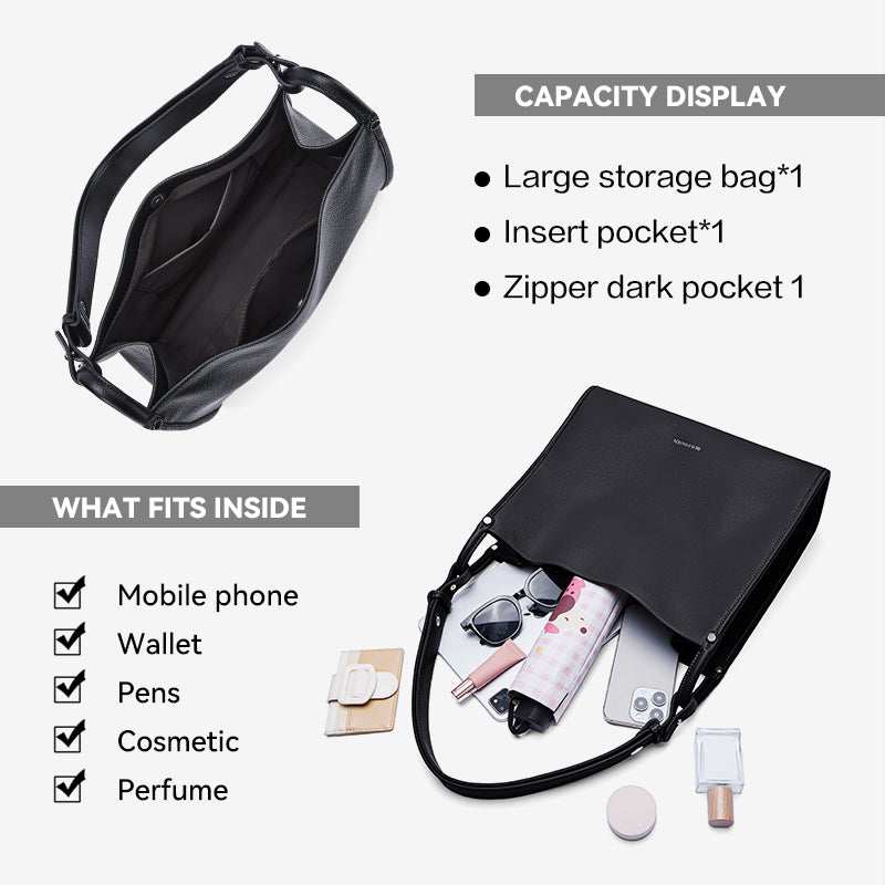 [Carrie Bag]Tas Wanita Tas Berkapasitas Besar Tote bag 2 in 1