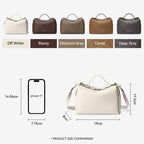 [Vanity Bag] BOSTANTEN Tas Selempang Wanita Premium Kulit Sintetis & Suede - Multifungsi 3in1 Handheld Crossbody Bag