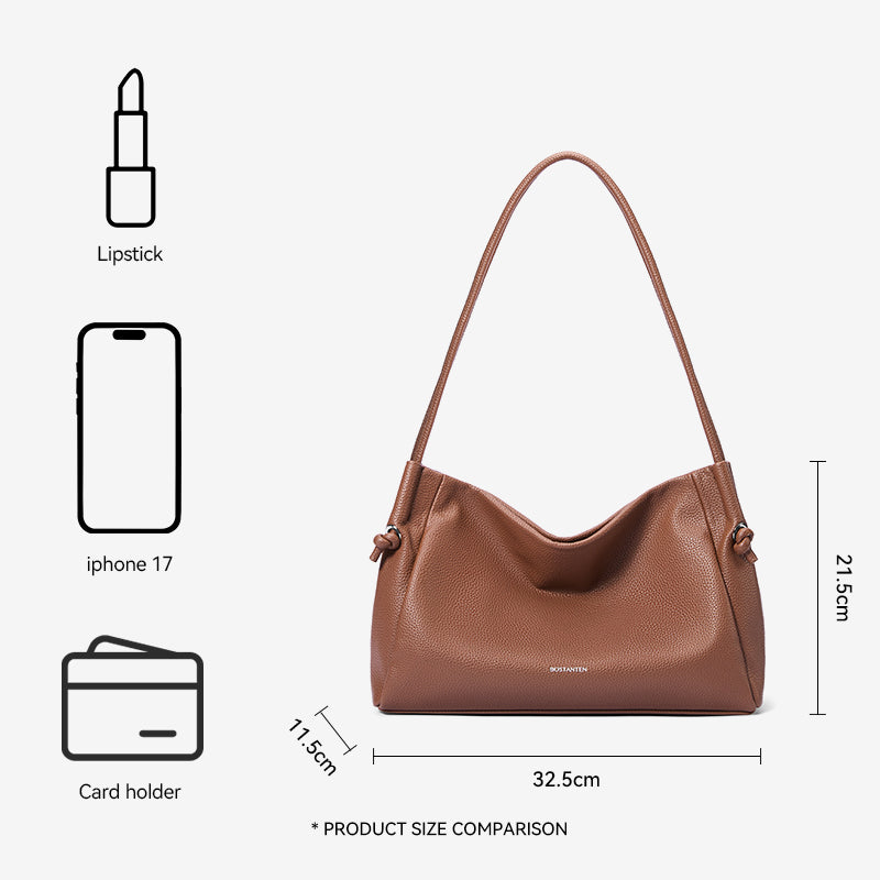 [Supple Bag] BOSTANTEN Tas Selempang Wanita Handbag Wanita Shoulder Bag Kulit Sintetis Mewah