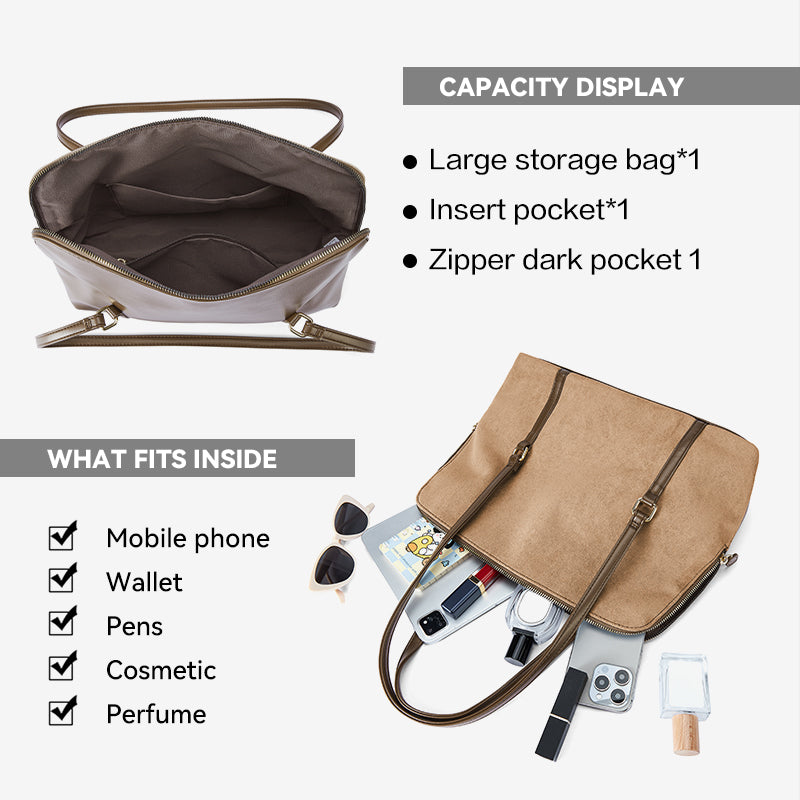 [Book Tote Bag] BOSTANTEN Totebag Dua Sisi – Tas Bahu Besar Elegan Bergaya Korea