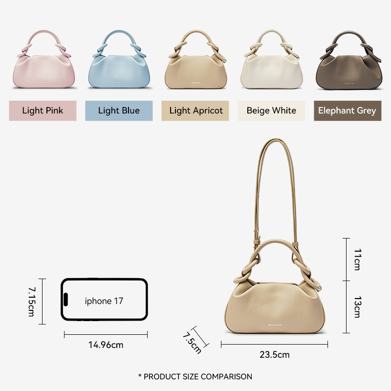 [Veneta Bag] BOSTANTEN Women Hand Bag Tas Selempang 2026 Wanita Hand Bag Sling Bag Multifungsi 3 in 1 Modis Elegan Warna Solid