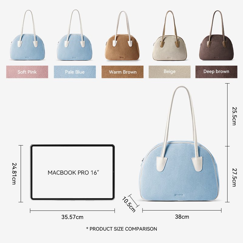 [Cupid Bag] BOSTANTEN Tas Totebag Tablet Besar lucu Wanita Tas Kantor Shoulder Bag Korean Style