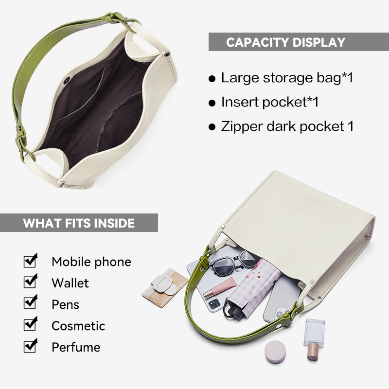 [Carrie Bag]Tas Wanita Tas Berkapasitas Besar Tote bag 2 in 1