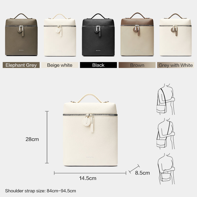 [Cendy Bag] BOSTANTEN Tas Wanita 2 in 1 – Ransel & Selempang Fashion dari PU Leather Premium