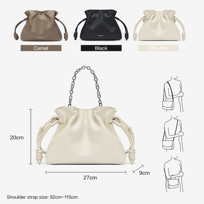 Bostanten Tas Wanita Sling Bag | Shoulder Bag Desain Bukaan Tali Serut