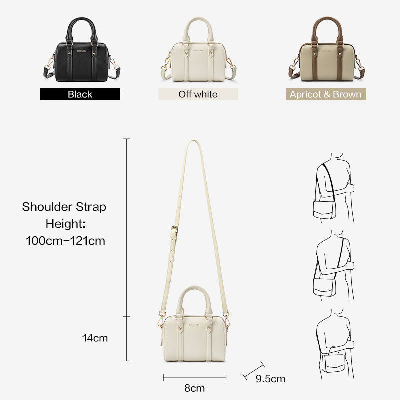 [Ashline Bag] BOSTANTEN Tas Selempang & Handbag Wanita – Kulit Sintetis & Kapasitas Besar