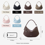 [Loop Bag] BOSTANTEN Tas Selempang Wanita Tas Tangan Silinder Premium Kulit Multi Carry Hand/Underarm/Crossbody Fashion