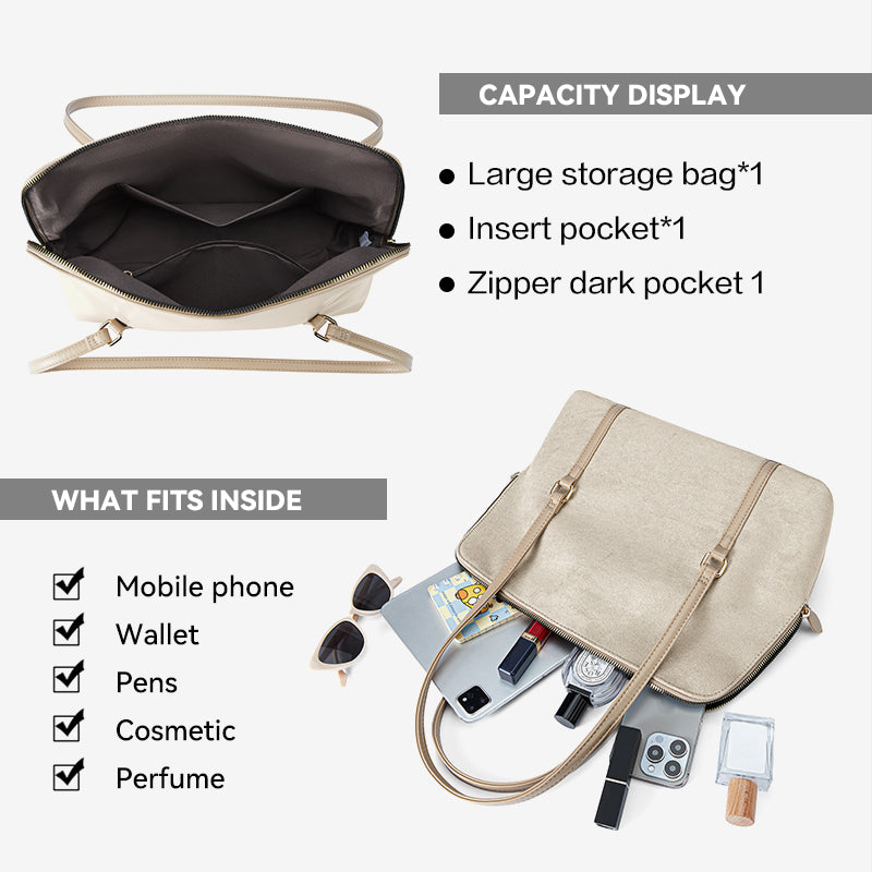 [Book Tote Bag] BOSTANTEN Totebag Dua Sisi – Tas Bahu Besar Elegan Bergaya Korea