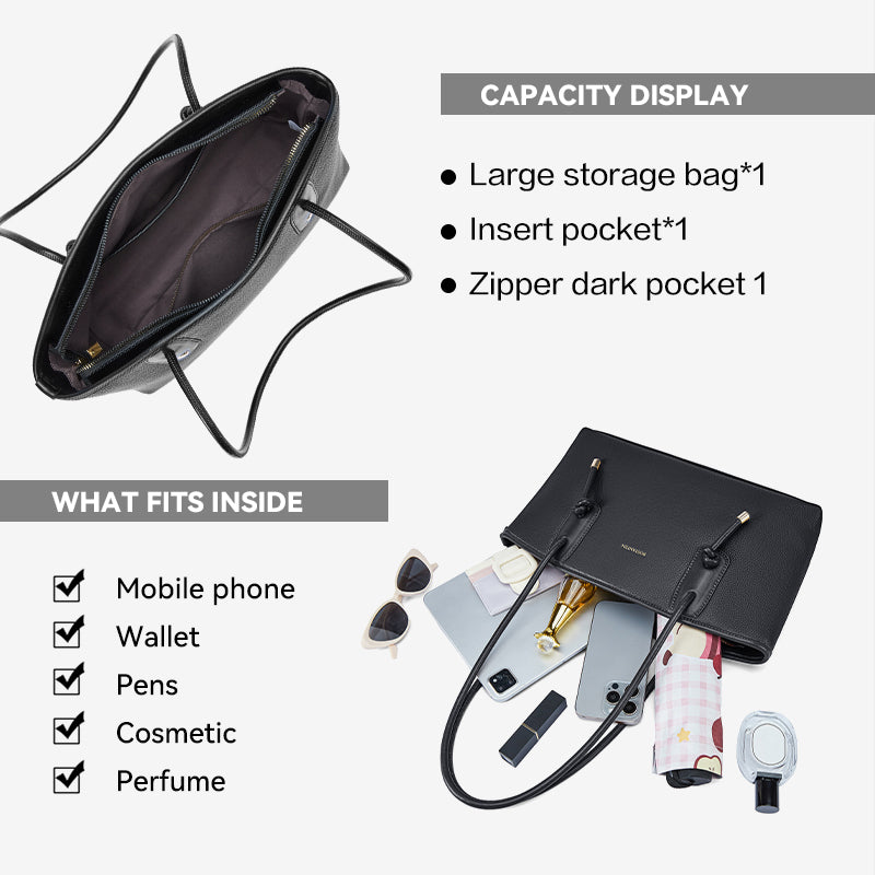 [Adele Bag] BOSTANTEN Totebag Stylish untuk Travel & Kerja - Muat Laptop 14 Inch