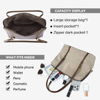 [Book Tote Bag] BOSTANTEN Totebag Dua Sisi – Tas Bahu Besar Elegan Bergaya Korea