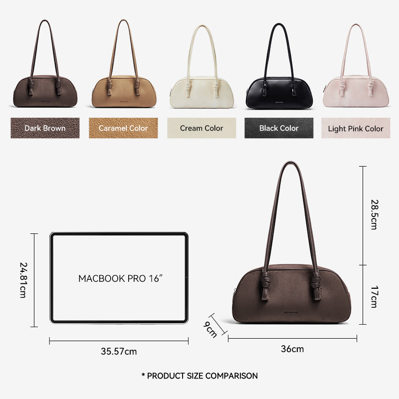 [Polly Bag] BOSTANTEN Tas Wanita Tahan Air – Tas Bahu Elegan dan Klasik