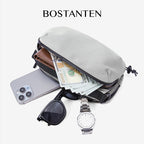 Bostanten Tas Pria Selempang Pinggang Sling Waist Bag Waterproof