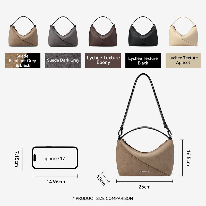 [Pouch Bag] BOSTANTEN Tas Selempang Tas Wanita Bag Woman's Fashion Bag Top Handle Bag