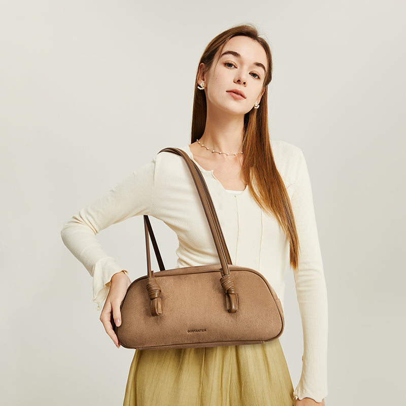 [Polly Bag] BOSTANTEN Tas Wanita Tahan Air – Tas Bahu Elegan dan Klasik