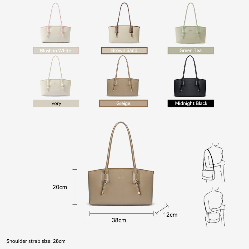 [Adele Bag] BOSTANTEN Totebag Stylish untuk Travel & Kerja - Muat Laptop 14 Inch