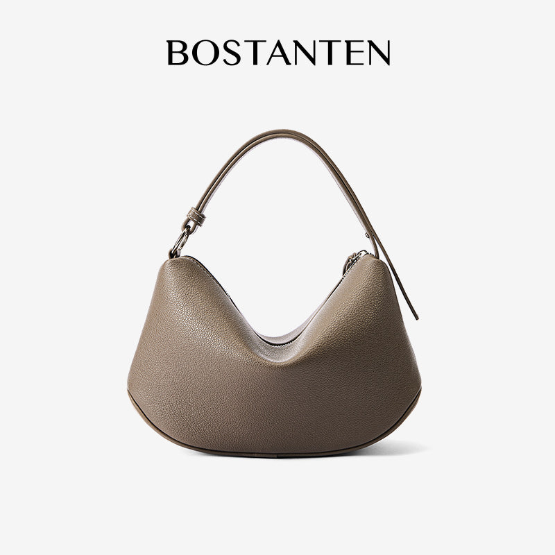 [Loop Bag] BOSTANTEN Tas Selempang Wanita Tas Tangan Silinder Premium Kulit Multi Carry Hand/Underarm/Crossbody Fashion